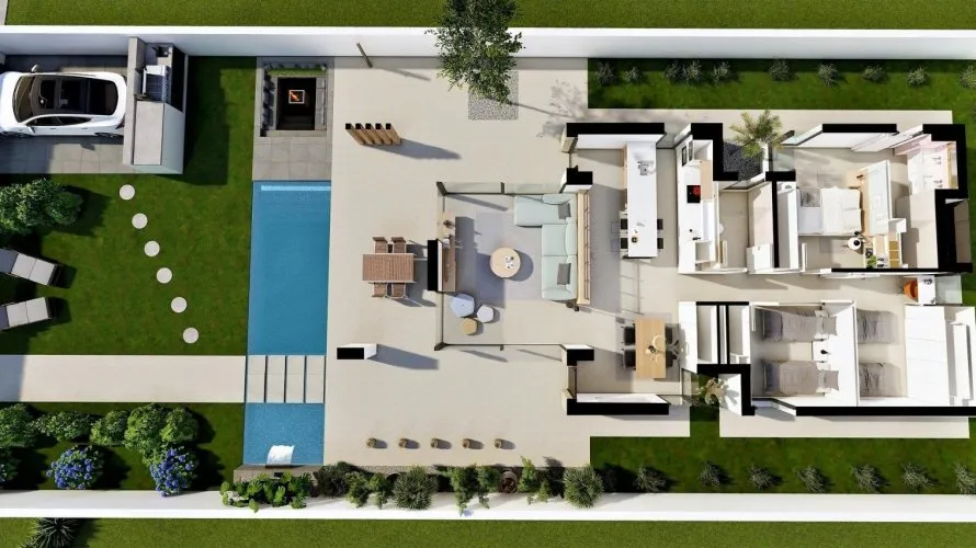 Villa de 3 dormitorios en San Fulgencio, Spain No. 523 № 1