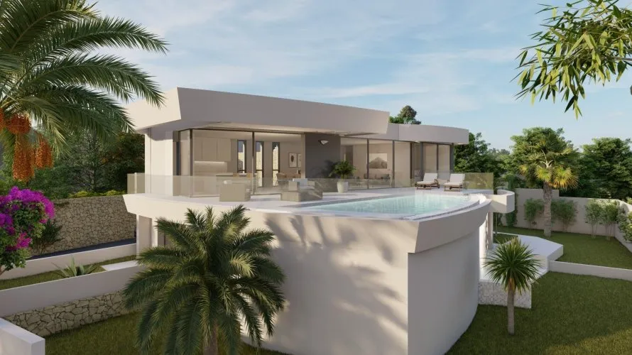 Villa de 4 dormitorios en Calpe, Spain No. 498 № 4