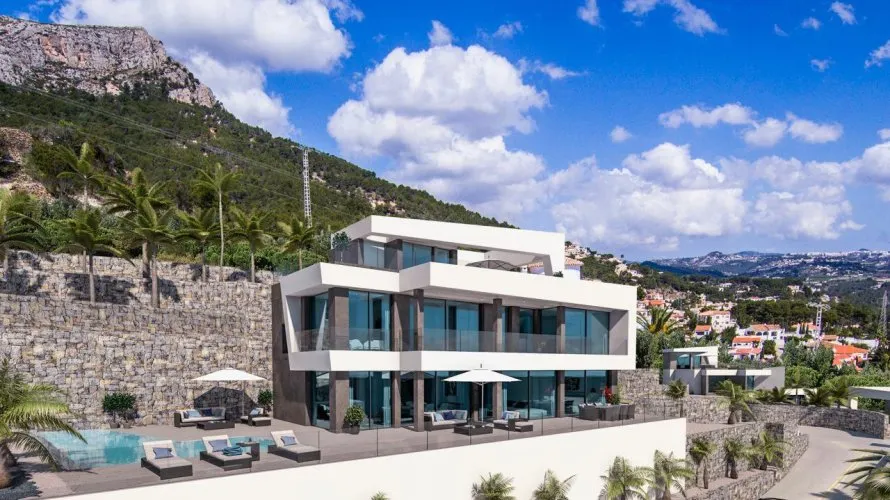 Villa de 4 dormitorios en Calpe, Spain No. 445 № 1