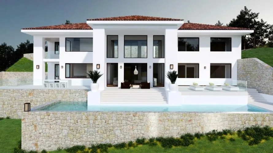 Villa de 5 dormitorios en Adsubia (Ajuntament Adsubia), Spain No. 495 № 1