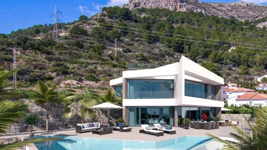 Villa de 4 dormitorios en Calpe, Spain No. 445 № 2