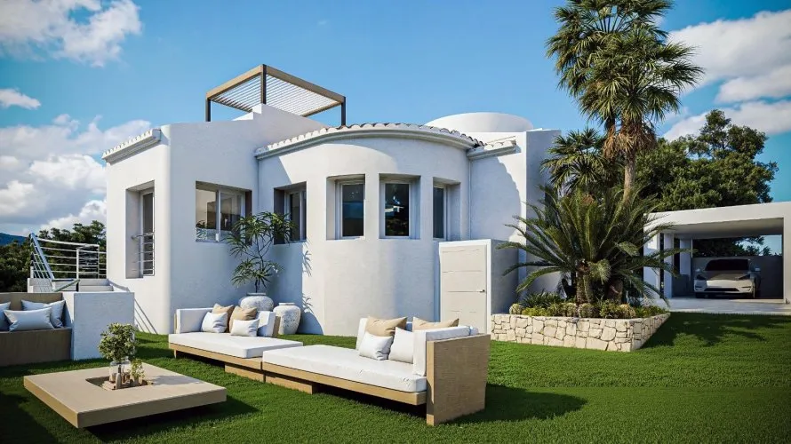 Villa de 4 dormitorios en Zona Altea Hills, España No. 682