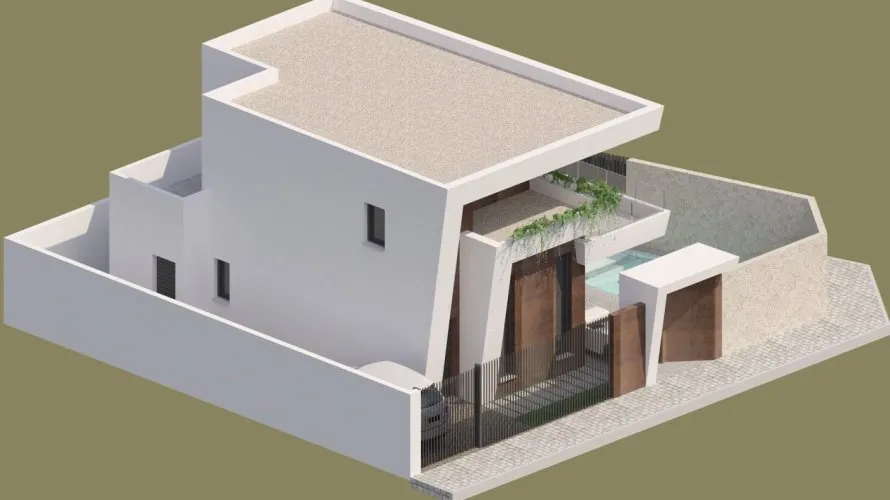 Villa de 3 dormitorios en Benijófar, Spain No. 483 № 2