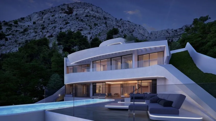 Villa de 4 dormitorios en Zona Altea Hills, Spain No. 462 № 2