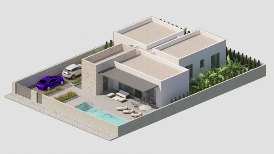 Villa de 3 dormitorios en Benijófar, Spain No. 471 № 5