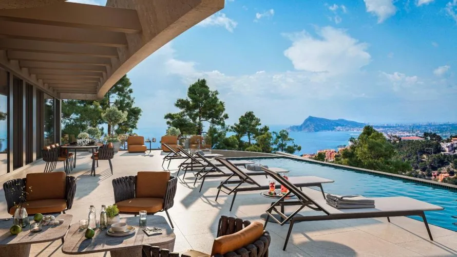 Villa de 4 dormitorios en Zona Altea Hills, Spain No. 662 № 3