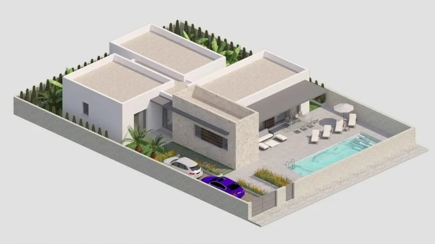 Villa de 3 dormitorios en Benijófar, Spain No. 471 № 4