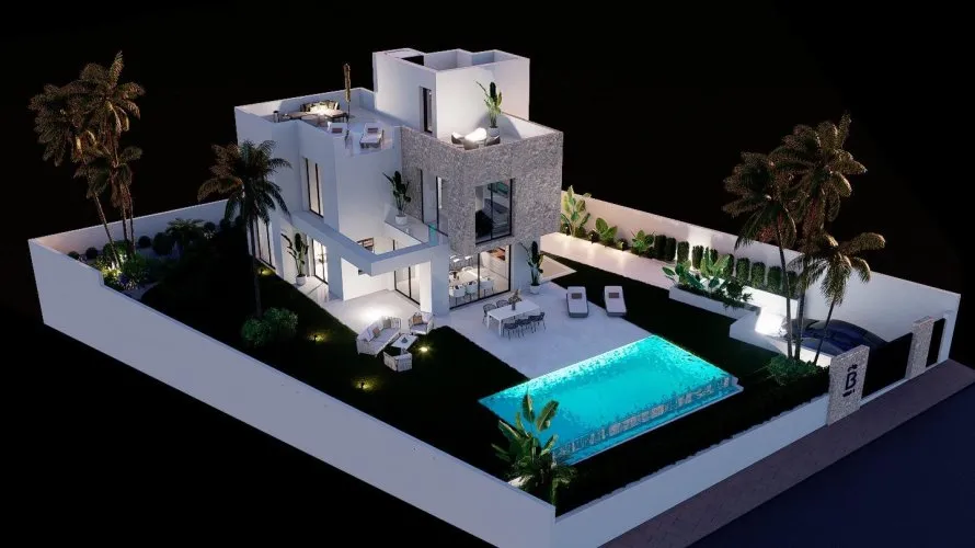 Villa de 4 chambres à Finestrat, Spain No. 550 № 3