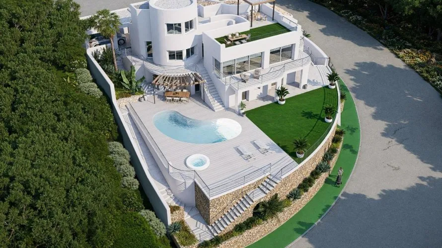 Villa de 4 chambres à Zona Altea Hills, Espagne No. 682 № 19