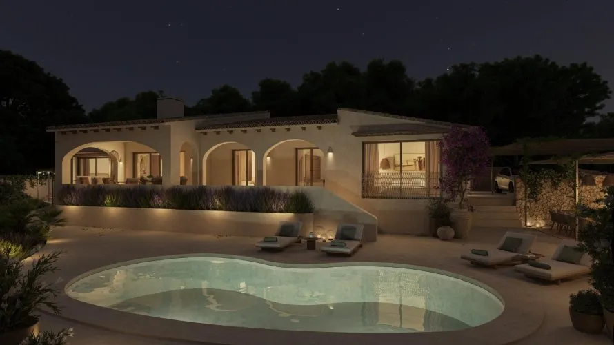 Villa de 3 chambres à Fustera, Espagne No. 702