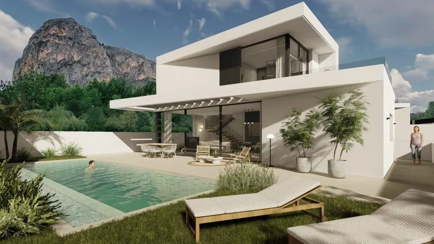 3 bedrooms villa for sale , Polop, Spain No. 598 № 26