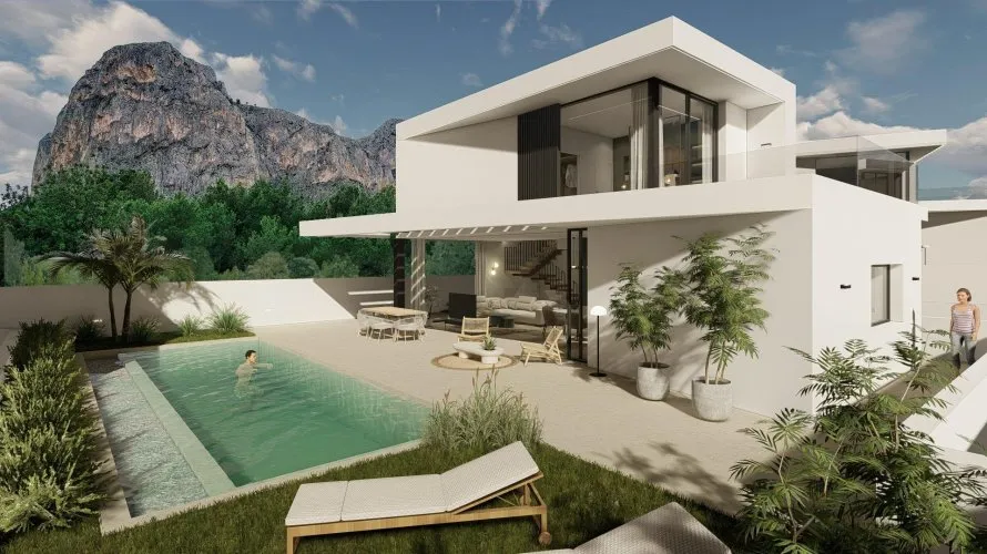 3 bedrooms villa for sale , Polop, Spain No. 543 № 26