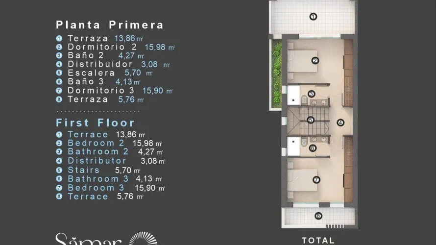 3 bedrooms villa for sale , Alicante, Spain No. 428 № 1
