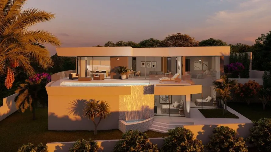 4 bedrooms villa for sale , Calpe, Spain No. 498 № 1