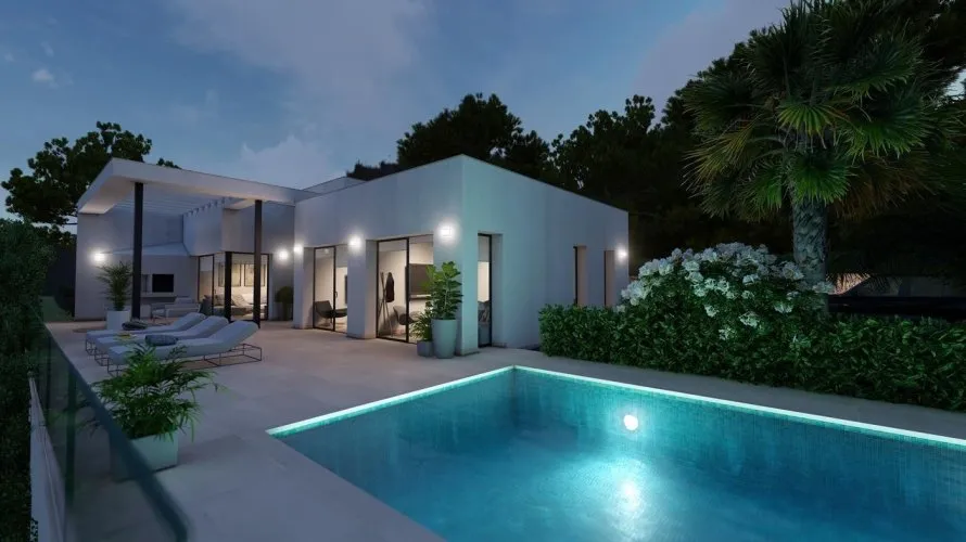 3 bedrooms villa for sale , Pedreguer, Spain No. 474 № 17