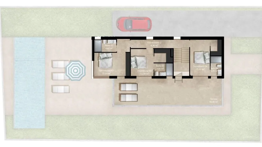 4 bedrooms villa for sale , La Zenia, Spain No. 443 № 7