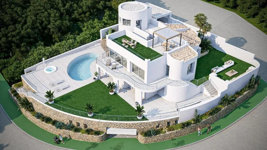 4 bedrooms villa for sale, Zona Altea Hills, Spain No. 682 № 17