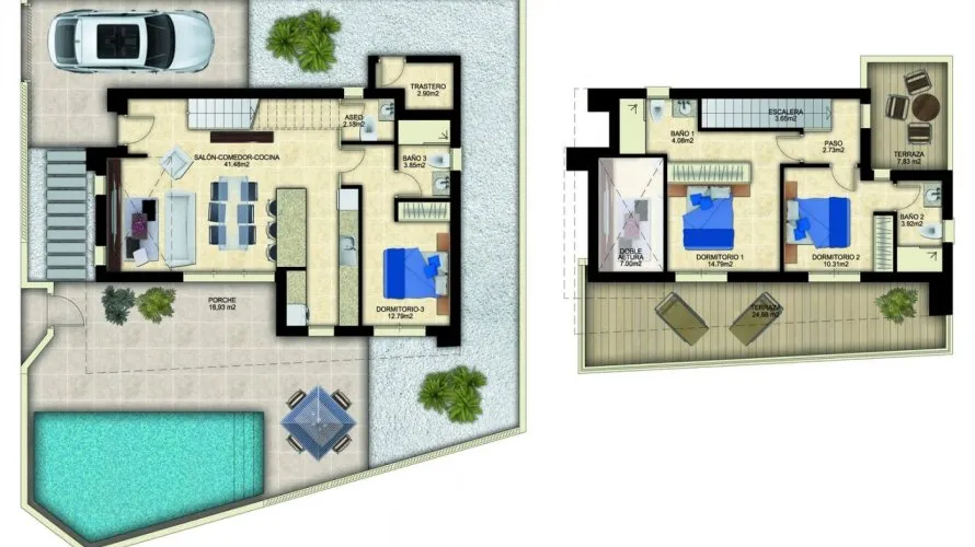3 bedrooms villa for sale , Benijofar, Spain No. 483